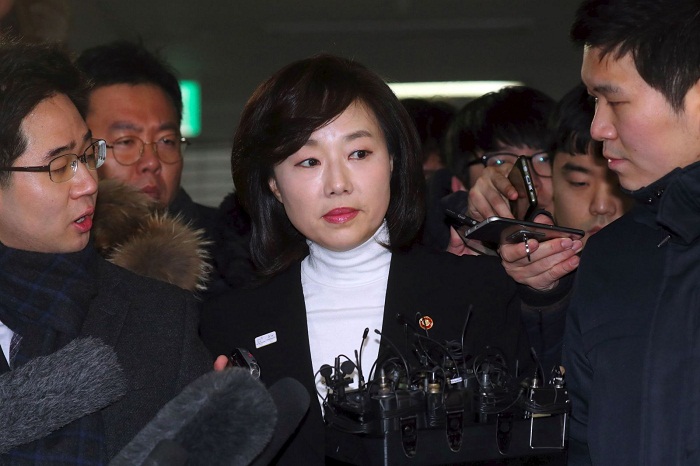 South Korea`s culture minister arrested  over arts blacklist in political scandal 